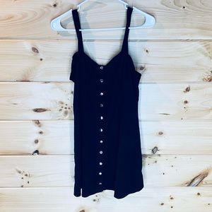 button dress